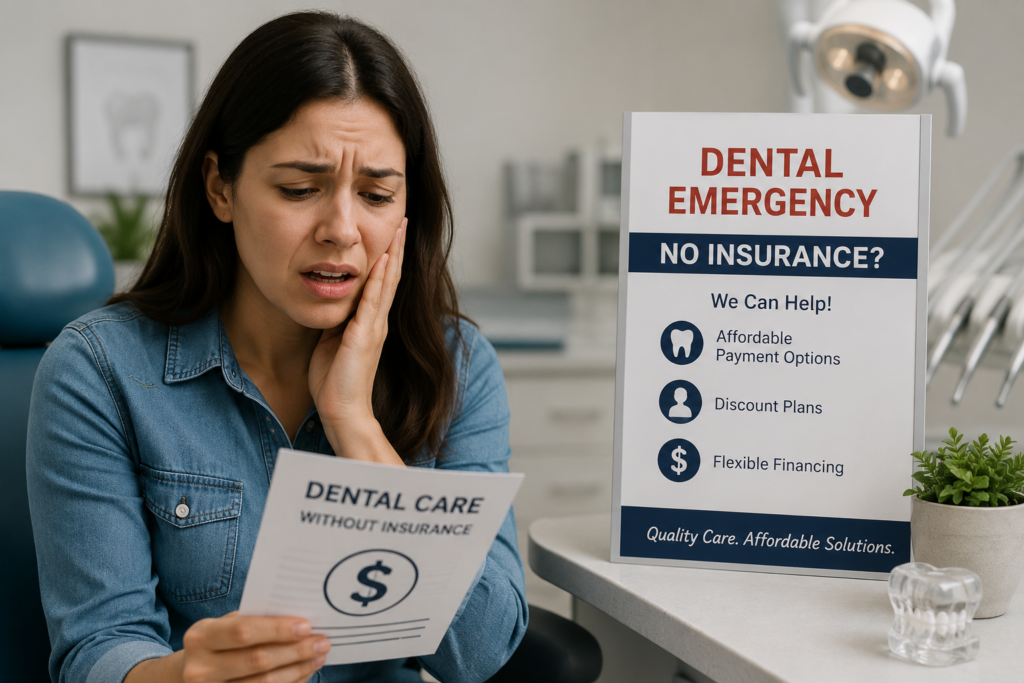 no dental insurance
